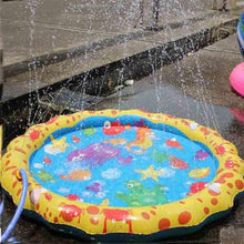 Load image into Gallery viewer, 170cm Summer Children&#39;s Baby Play Water Mat Games Beach Pad Lawn Inflatable Spray Water Cushion Toys Outdoor Tub Swiming Pool
